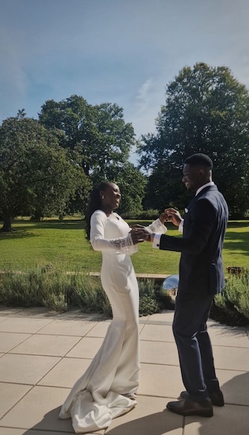 DJ Femzo at a wedding